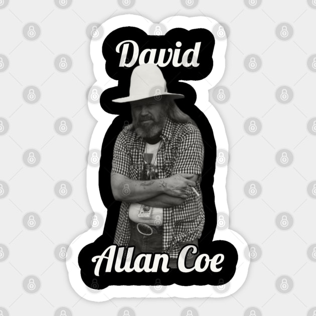 David Allan Coe / 1939 Sticker by glengskoset